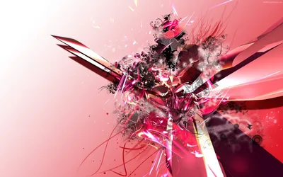 Calm Abstract Wallpaper Abstract Wallpaper 4K 1680x1050 Abstract, Pink, Hd, Pc, Desktop, Wallpaper/background, Featuring, A, Dynamic, Burst, Geometric, Shards, White, Ultrawide