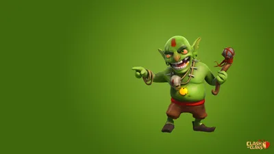Radiant Clash Wallpaper Abstract Wallpaper 4K 1920x1080 Hd, Clash, Of, Clans, Desktop, Wallpaper, Featuring, A, Goblin, Character, Green, Brown, Ultrawide, Full HD