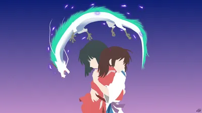 Minimalist Chihiro Hugging Haku Spirited Minimal Wallpaper 4K 2560x1440 Minimalist, Hd, Desktop, Wallpaper, Of, Chihiro, Hugging, Haku, Spirited, Away, 039, Dragon, White, Gray, Ultrawide, QHD
