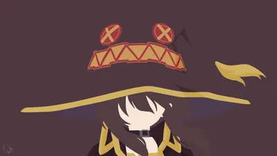 Minimalist Megumin Konosuba God Minimal Wallpaper 4K 2186x1229 Minimalist, Hd, Desktop, Wallpaper, Featuring, Megumin, From, Konosuba, God, Blessing, Wonderful, World:, White, Orange, Ultrawide, Full HD