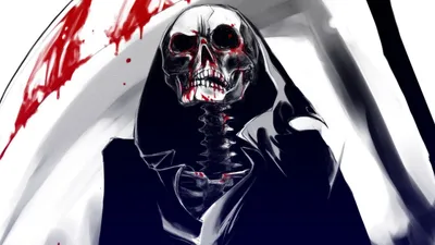 Golden Dark Wallpaper Black/Dark Wallpaper 4K 1920x1080 A, Dark, Eerie, Skull, Cloaked, In, Black, With, Red, Accents, Designed, Desktop, White, Gray, Ultrawide, Full HD