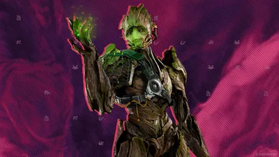 Bold Groot Wallpaper Space Wallpaper 4K 1920x1080 Groot, Video, Game, Marvel's, Guardians, Of, The, Galaxy, Marvel, 039, Desktop, Red, Black, Ultrawide, Full HD