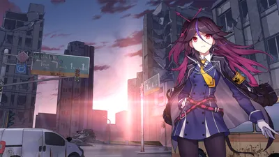 Serene Anime Wallpaper World Wallpaper 4K 1920x1080 Hd, Pc, Desktop, Wallpaper, Featuring, An, Anime, Character, Benghuai, Xueyuan, Standing, Post-apocalyptic, White, Brown, Ultrawide, Full HD