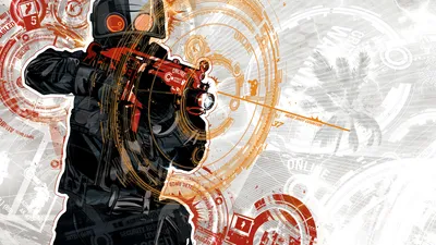 Dark Artistic Wallpaper Abstract Wallpaper 4K 1920x1080 Artistic, Vector, Hd, Pc, Desktop, Wallpaper/background:, Of, A, Tactical, Soldier, Aiming, Rifle, White, Ultrawide, Full HD