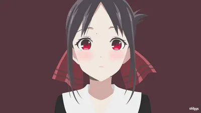 Sleek Minimalist Wallpaper Minimal Wallpaper 4K 3840x2160 Minimalist, Close-up, Of, Kaguya, Shinomiya, From, The, Anime, Kaguya-sama, Love, War, Desktop, White, Ultrawide, 4K