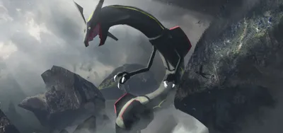 Pok Mon Rayquaza Soaring Stormy Games Wallpaper 4K 4096x1934 Hd, Pc, Desktop, Wallpaper, Featuring, The, (pokémon), Rayquaza, Pok, Mon, Soaring, Through, Gray, Ultrawide, 4K