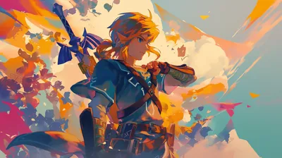 Definition Link Legend Zelda Games Wallpaper 4K 2912x1632 A, High-definition, Desktop, Wallpaper:, Featuring, Link, From, The, Legend, Zelda, Showcasing, Vibrant, White, Ultrawide, QHD