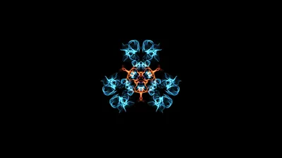 Minimalist Blue Abstract Cool Minimal Wallpaper 4K 1920x1080