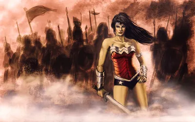 Comic Wonder Woman Abstract Wallpaper 4K 1600x1000 Comic, Wonder, Woman, Hd, Desktop, Wallpaper:, Background, White, Orange, Ultrawide