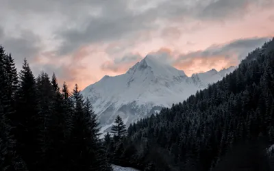 Bold Mountain Wallpaper Nature Wallpaper 4K 3840x2400 Gray