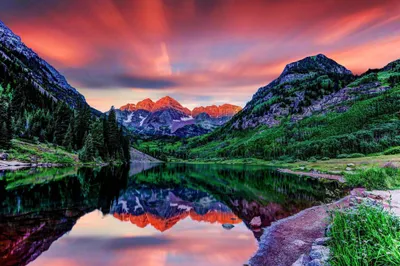 Colorado Mountain Nature Nature Wallpaper 4K 2048x1365 Brown, Gray