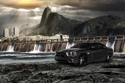 Sleek Black Car Rocky Terrain World Wallpaper 4K 3000x2000 Hd, Pc, Desktop, Wallpaper, Featuring, A, Sleek, Black, Car, Parked, Rocky, Terrain, Gray, White, Landscape, QHD