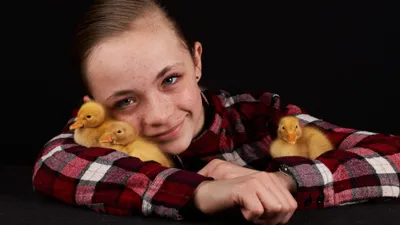 Duckling Photography Child Abstract Wallpaper 4K 3838x2158 Ultrawide, QHD