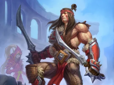 Epic Video Wallpaper Games Wallpaper 4K 3000x2250 Video, Game, Hearthstone:, Heroes, Of, Warcraft, Hd, Desktop, Pink, White, Landscape, QHD