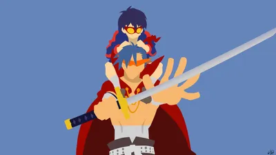Moody Minimalist Wallpaper Minimal Wallpaper 4K 2560x1440 Minimalist, Hd, Desktop, Wallpaper, Featuring, Kamina, And, Simon, Tengen, Toppa, Gurren, Lagann, Gray, Brown, Orange, Ultrawide, QHD