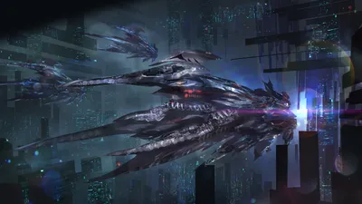 Futuristic Sci Cityscape Wallpaper 4K, World category
