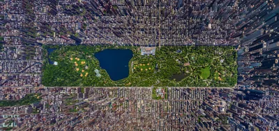 Aerial Central Park Surrounded World Wallpaper 4K 3000x1418 Aerial, Hd, View, Of, Central, Park, Surrounded, By, Dense, Cityscape, New, York, Brown, Gray, Ultrawide, QHD