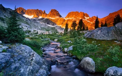 Mountain Landscape Wallpaperbat Wallpaper 4K, Nature category