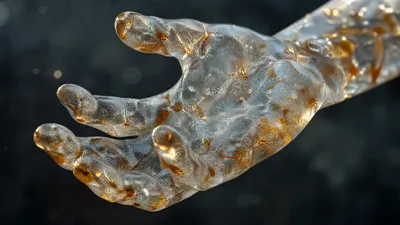 Translucent Glass Like Wallpaper 4K, Fantasy category