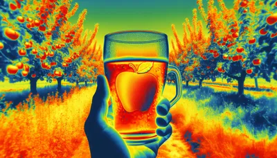 Vibrant Thermal Imaging Hand Holding Nature Wallpaper 4K 3582x2046 Thermal-imaging, View, Ultrawide, QHD