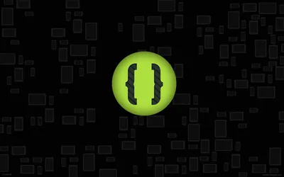 Green Circle Curly Braces Symbol Technology Wallpaper 4K 1680x1050 Hd, Desktop, Wallpaper, Featuring, A, Green, Circle, With, Curly, Braces, Symbol, Set, Yellow, Pink, Ultrawide