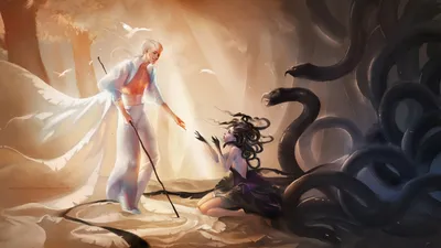 Fantasy Depicting Dramatic Fantasy Wallpaper 4K 1918x1078 Ultrawide
