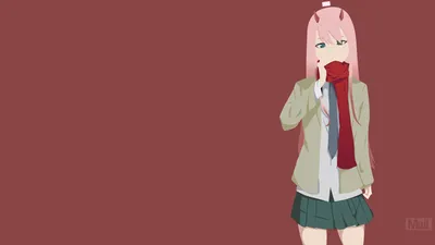Radiant Minimalist Wallpaper Minimal Wallpaper 4K 3840x2160 Minimalist, Vector, Artwork, Of, Zero, Two, From, Darling, Franxx, Styled, Anime, Design, Brown, Gray, White, Ultrawide, 4K