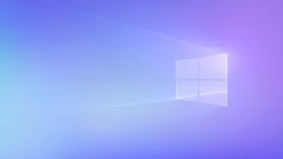 Windows Glowing Logo Wallpaper 4K, Technology category