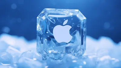 Apple Inc Logo Wallpaper 4K, Abstract category