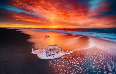 Dreamy Sunset Wallpaper Nature Wallpaper 4K 1332x850 Purple, Orange