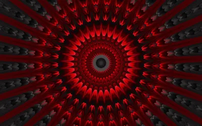 Moody Abstract Wallpaper Abstract Wallpaper 4K 2560x1600 Hd, Pc, Desktop, Wallpaper, Featuring, An, Abstract, Red, Kaleidoscope, Pattern, Radiating, Center, Brown, Black, Ultrawide, QHD