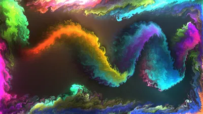 Bold Colorful Wallpaper Abstract Wallpaper 4K 1920x1080 Colorful, Abstract, Swirls, Of, Vibrant, Colors, Blend, Seamlessly, Against, Dark, Desktop, White, Purple, Orange, Ultrawide, Full HD