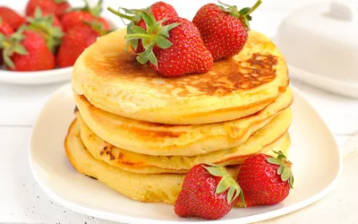 Stack Golden Pancakes Abstract Wallpaper 4K 1918x1198 Ultrawide