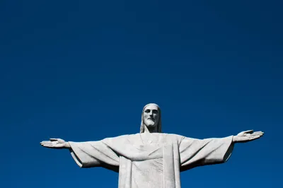 Statue Christ Redeemer Abstract Wallpaper 4K 2208x1471 Rio, Full HD, Ultrawide