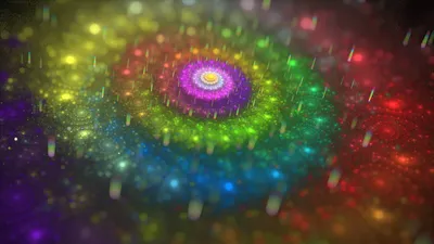 Misty Vibrant Wallpaper Wallpaper 4K, Abstract category