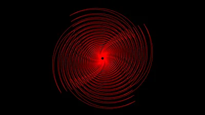 Abstract Red Spiral Pattern Wallpaper 4K, Abstract category