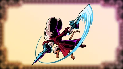 Sleek Minna Wallpaper Games Wallpaper 4K 2048x1152 Hd, Pc, Desktop, Wallpaper, Of, Minna, The, Hollower:, Stylized, Mouse, Protagonist, White, Ultrawide, Full HD