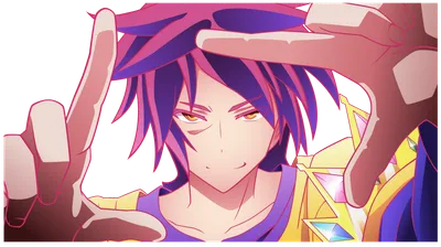 Calm Anime Wallpaper Games Wallpaper 4K 7942x4450 Anime, Character, Sora, From, No, Game, Life, Yellow, Eyes, Two-toned, Purple, Pink, White, Ultrawide, 4K