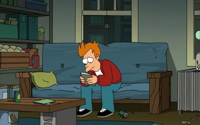 Fry Futurama Show Abstract Wallpaper 4K 1918x1198 Ultrawide