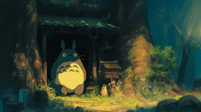 Totoro Studio Ghibli Anime Neighbor Nature Wallpaper 4K 2910x1630 Ultrawide, QHD