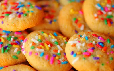 Close Colorful Sprinkle Abstract Wallpaper 4K 1918x1198 Close-up, Sprinkle-topped, Hues, Ultrawide