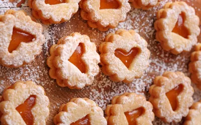 Heart Shaped Cookies Abstract Wallpaper 4K 2558x1598 Heart-shaped, Full HD, Ultrawide