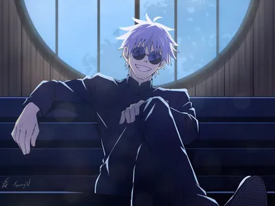 Misty Satoru Wallpaper Abstract Wallpaper 4K 1925x1444 Hd, Desktop, Wallpaper:, Featuring, Satoru, Gojo, From, The, Anime, Jujutsu, Kaisen, Sitting, Gray, White, Landscape, Full HD