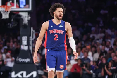 Crisp Nba Wallpaper Games Wallpaper 4K 1920x1280 Hd, Desktop, Wallpaper, Featuring, Nba, Player, Cade, Cunningham, Detroit, Pistons, Uniform, During, Brown, Gray, White, Landscape, Full HD