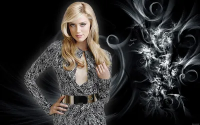Golden Celebrity Wallpaper Black/Dark Wallpaper 4K 1920x1200 A, Striking, Hd, Wallpaper, Featuring, Celebrity, Amber, Heard, Styled, Fashionable, Outfit, Long, Gray, White, Ultrawide, Full HD