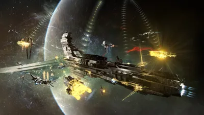 Vibrant Eve Wallpaper Space Wallpaper 4K 3840x2160 Hd, Eve, Online, Desktop, Wallpaper, Featuring, Epic, Space, Battle, Ships, Vibrant, Cosmic, Gray, Ultrawide, 4K