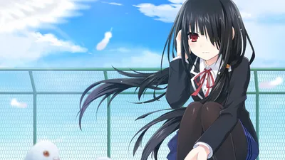 Sleek Definition Wallpaper Nature Wallpaper 4K 1920x1080 A, High-definition, Desktop, Wallpaper, Featuring, Kurumi, Tokisaki, From, Anime, Date, Live, Sitting, Yellow, White, Pink, Ultrawide, Full HD