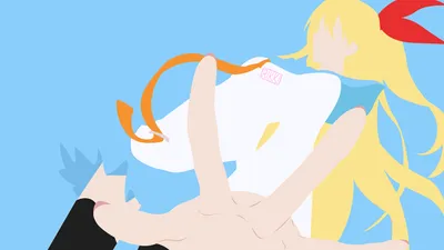 Minimalist Vector Art Minimal Wallpaper 4K 1920x1080 Minimalist, Vector, Art, Of, Chitoge, Kirisaki, From, Nisekoi, Anime, Style, Featured, Desktop, Gray, White, Ultrawide, Full HD