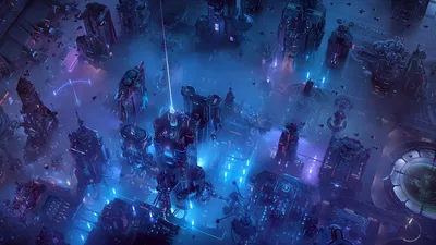 City Sci Cyberpunk Technology Wallpaper 4K 1920x1080 City, Sci, Fi, Cyberpunk, Hd, Desktop, Red, Brown, Ultrawide, Full HD