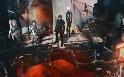 Serene Characters Wallpaper World Wallpaper 4K 1920x1200 Hd, Desktop, Wallpaper, Featuring, Characters, From, The, Movie, Blame, Standing, Futuristic, Industrial, Gray, Ultrawide, Full HD